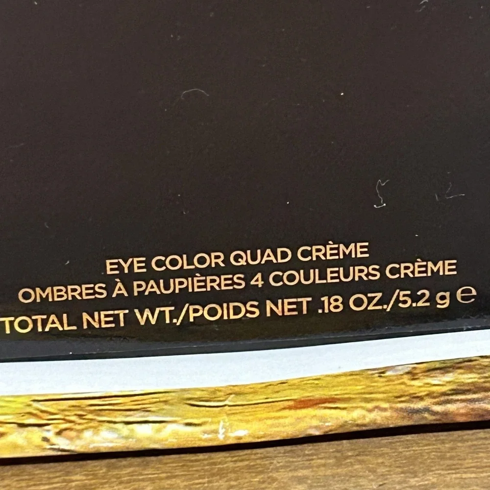 Tom Ford Eye Color Quad Creme Ember Bronze 0.18 Oz 5.2g Satin Shimmer Makeup